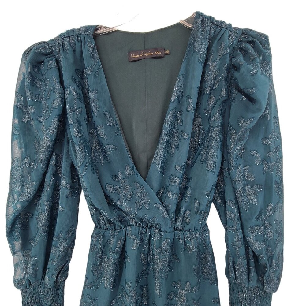 REVOLVE Teal Midi Dress - Picture 5 of 13